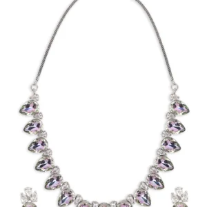 Tasmaye Celestia purple shade Necklace Set